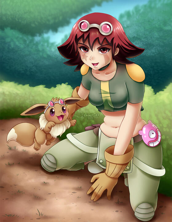 Eva and Eevee