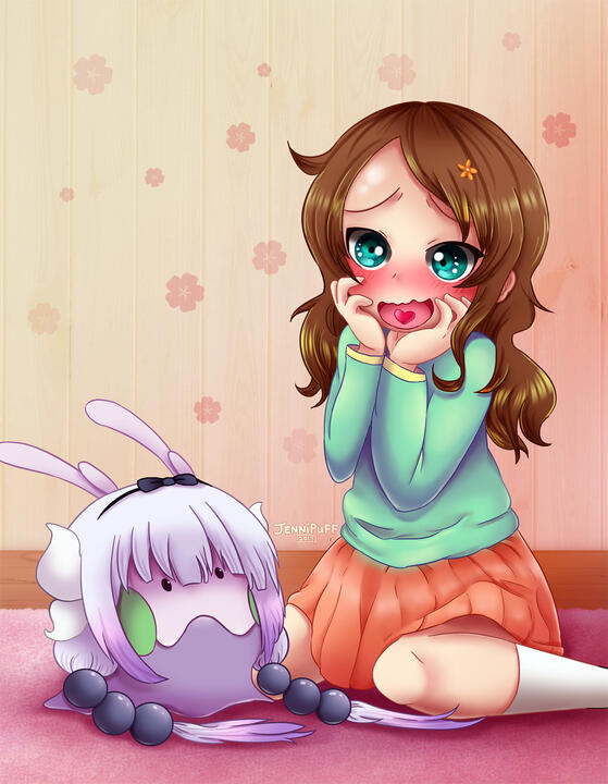 Saikawa and Kanna Goomy
